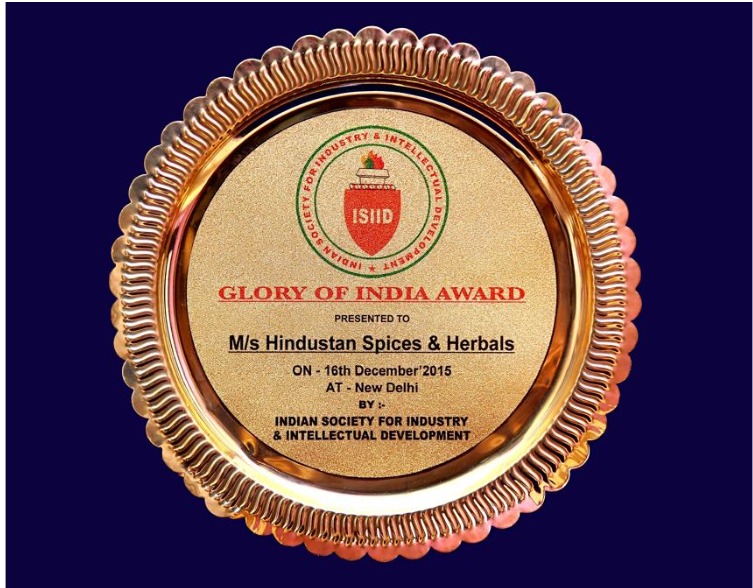 Glory of India Award
