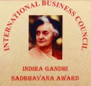 Indira Gandhi Sadbhavana Award