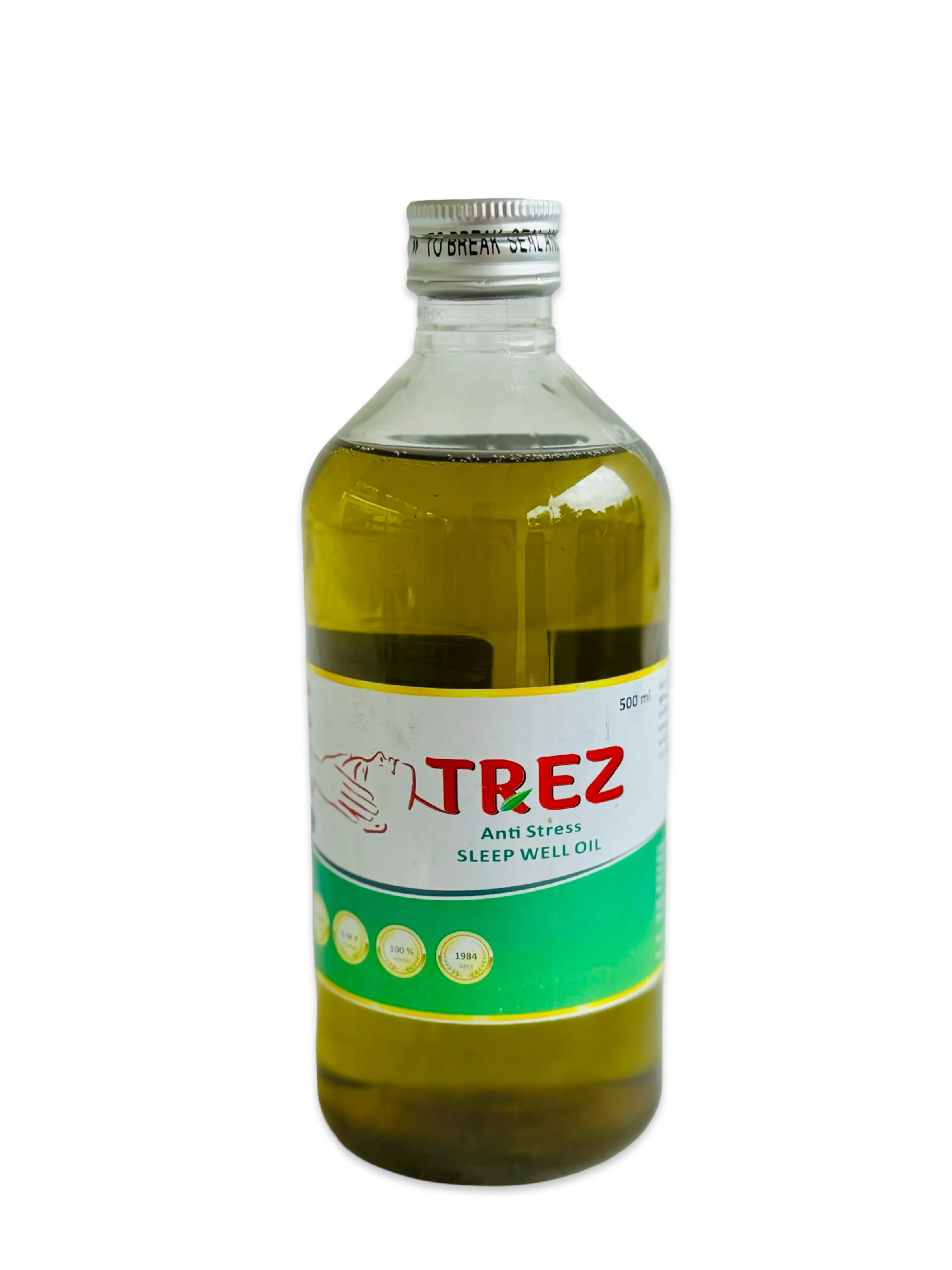 Trez Oil – Anti-Stress Ayurvedic Oil for Relaxation & Sound Sleep | 50ml–100ml