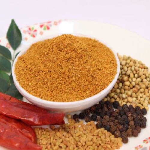 Sambar Masala Powder – Authentic Spice Blend for Rich Aroma & Taste (സാംബാർ പൊടി / सांभर मसाला) | 100g–1kg