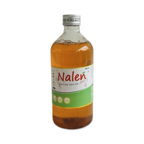 Nalen / Hindvarico – Ayurvedic Oil for Circulation Support & Varicose Vein Care | 100ml–500ml