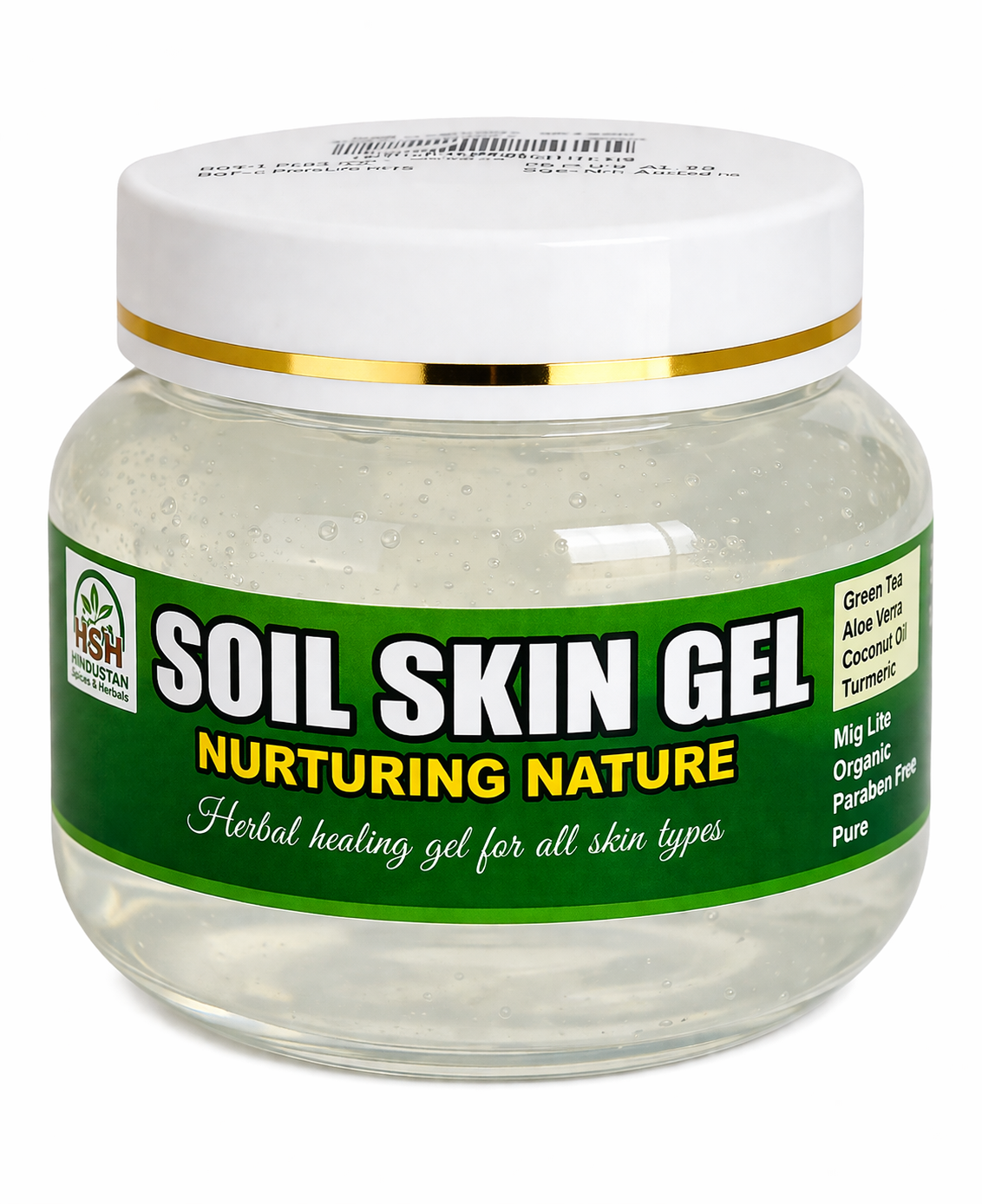 Soil Skin Gel – Aloe Vera Skin Repair Gel for Hydration, Soothing & Skin Recovery | 200g