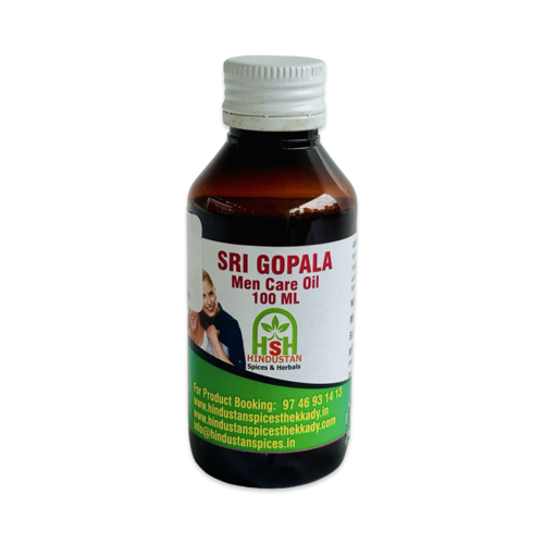 Sri Gopala – Ayurvedic Men Care Oil for Strength, Relaxation & Nerve Support | 100ml
