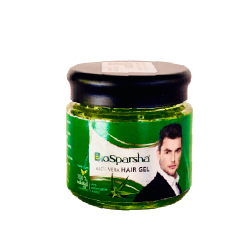 Aloe Vera Hair Gel – Herbal Styling & Hair Care Gel with Hibiscus, Aloe & Rose Water for Smooth, Healthy Hair | 100g