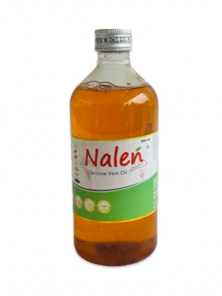 Nalen / Hindvarico – Ayurvedic Oil for Circulation Support & Varicose Vein Care | 200ml–500ml