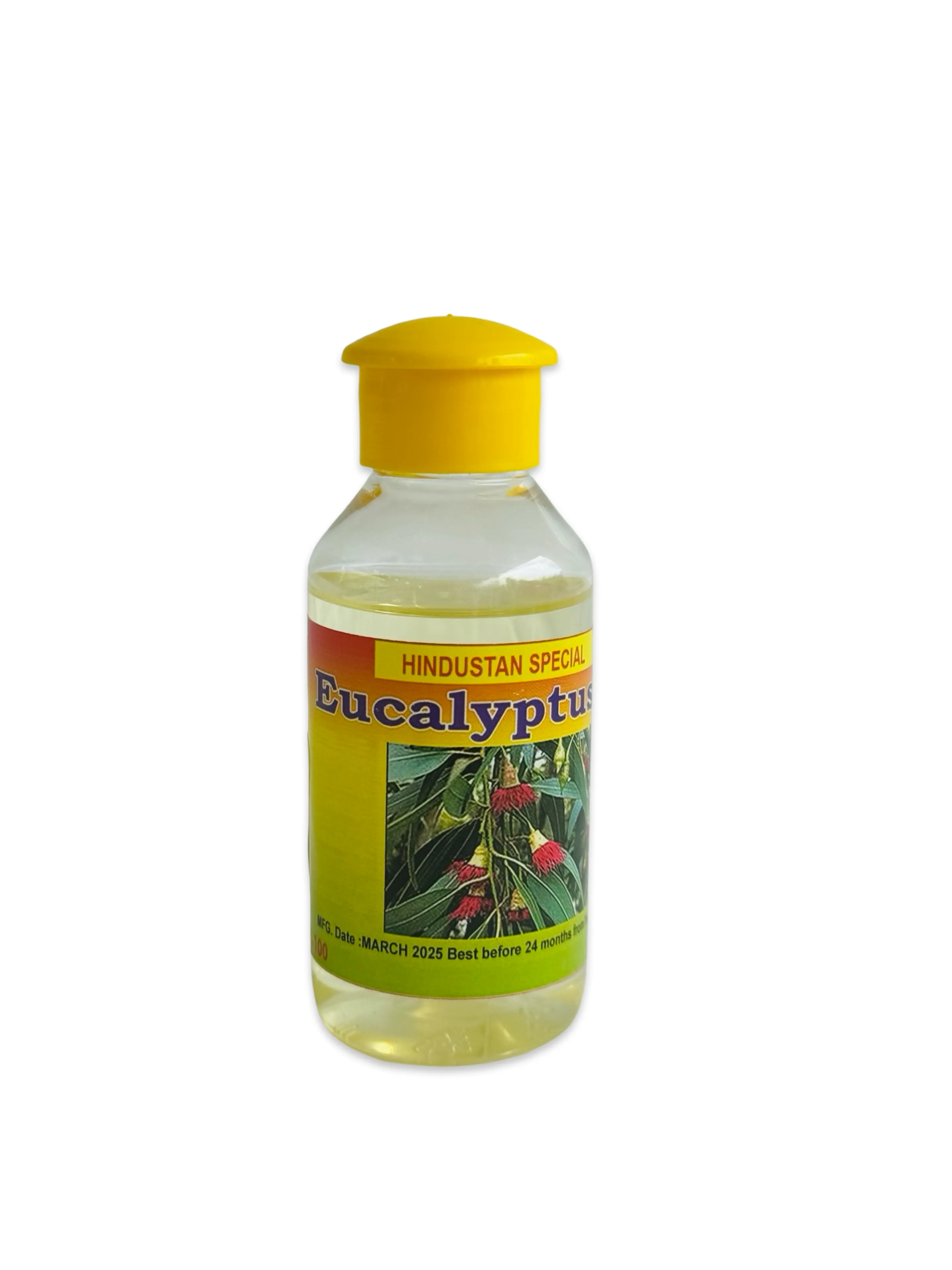 Eucalyptus Oil – Natural Essential Oil for Cold, Congestion & Refreshing Relief | 50ml–100ml